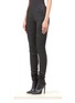 Front View - Click To Enlarge - ANN DEMEULEMEESTER - Matte leather leggings
