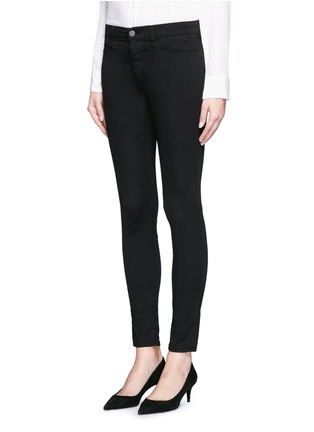 Front View - Click To Enlarge - J BRAND - 'Luxe Sateen' super skinny jeans