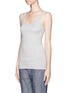 Front View - Click To Enlarge - VINCE - Cotton-blend tank top
