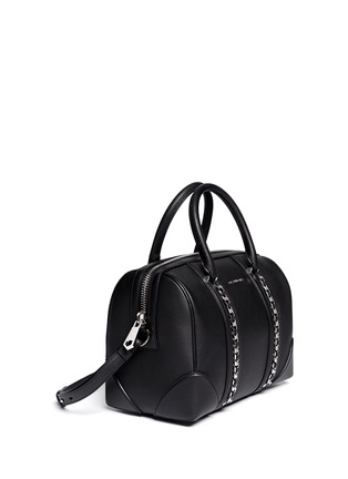 Figure View - Click To Enlarge - GIVENCHY - Lucrezia medium chain leather duffle