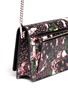 Detail View - Click To Enlarge - GIVENCHY - Flower camouflage print chain wallet
