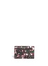 Back View - Click To Enlarge - GIVENCHY - Flower camouflage print chain wallet