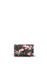 Main View - Click To Enlarge - GIVENCHY - Flower camouflage print chain wallet
