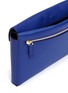 Detail View - Click To Enlarge - GIVENCHY - Shark tooth leather clutch