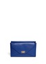 Main View - Click To Enlarge - GIVENCHY - Shark tooth leather clutch