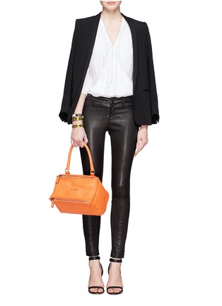 Figure View - Click To Enlarge - GIVENCHY - Pandora small leather bag