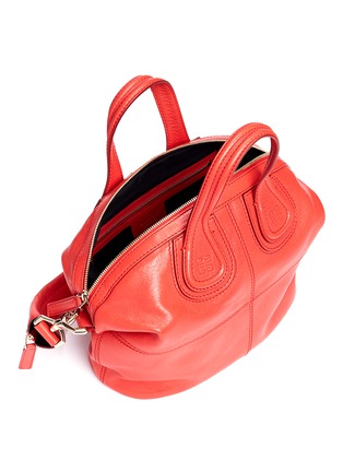 Detail View - Click To Enlarge - GIVENCHY - Nightingale Zanzi small leather bag