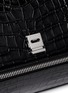Detail View - Click To Enlarge - GIVENCHY - 'Pandora Box' medium croc embossed leather bag