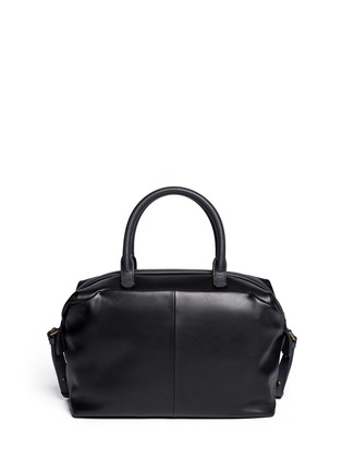Back View - Click To Enlarge - LANVIN - Padam leather bowling bag