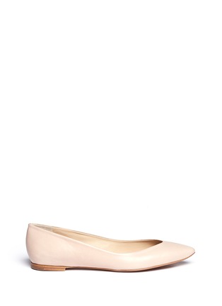 Main View - Click To Enlarge - CHLOÉ - Point-toe leather flats