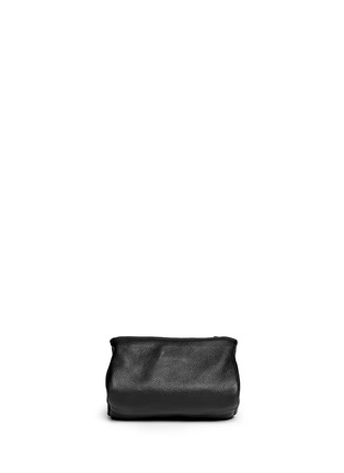 Back View - Click To Enlarge - GIVENCHY - 'Pandora' leather wristlet pouch
