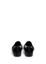 Back View - Click To Enlarge - STUART WEITZMAN - 'The Band' elastic band leather slip-ons