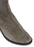 Detail View - Click To Enlarge - STUART WEITZMAN - 'Winzipper' suede ankle boots