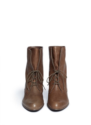 Figure View - Click To Enlarge - STUART WEITZMAN - 'Stepin' vintage lace up boots