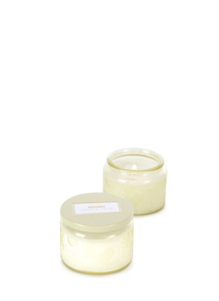  - VOLUSPA - Japonica Eden & Pear petite scented candle 90g