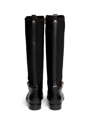 Back View - Click To Enlarge - MICHAEL KORS - 'Arley' stretch back leather boots