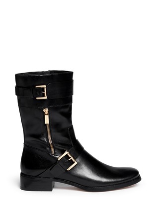 Main View - Click To Enlarge - MICHAEL KORS - 'Gansevoort' leather boots