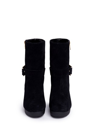 Figure View - Click To Enlarge - MICHAEL KORS - 'Lizzie' wedge boots