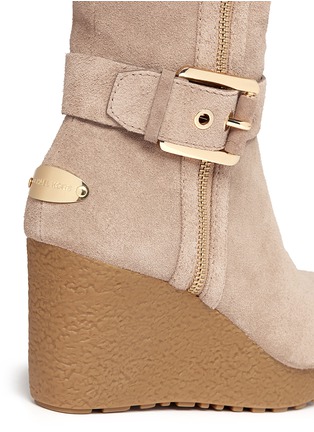 Detail View - Click To Enlarge - MICHAEL KORS - 'Lizzie' wedge boots