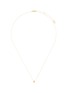 Main View - Click To Enlarge - XR - 'Initiale B' diamond 16k gold plated necklace