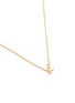 Detail View - Click To Enlarge - XR - 'Initiale C' diamond 16k gold plated necklace