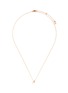 Main View - Click To Enlarge - XR - 'Initiale C' diamond 16k gold plated necklace