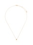 Main View - Click To Enlarge - XR - 'Initiale D' diamond 16k gold plated necklace