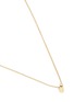 Detail View - Click To Enlarge - XR - 'Initiale P' diamond 16k gold plated necklace