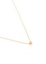 Detail View - Click To Enlarge - XR - 'Initiale R' diamond 16k gold plated necklace