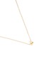 Detail View - Click To Enlarge - XR - 'Initiale S' diamond 16k gold plated necklace