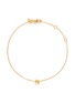 Main View - Click To Enlarge - XR - 'Initiale N' diamond 16k gold plated bracelet