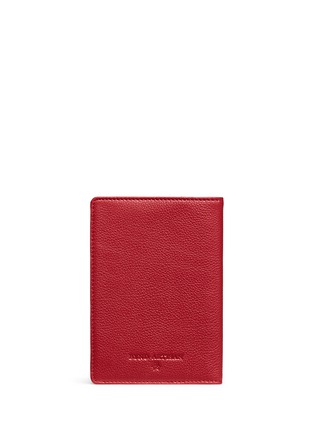 Back View - Click To Enlarge - BYND ARTISAN - Fine grain leather passport holder
