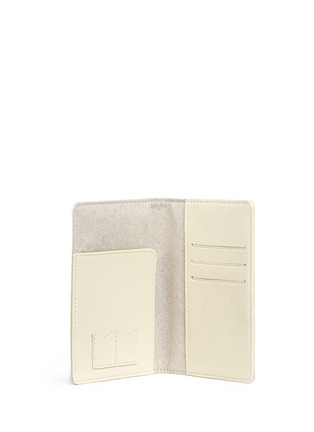 Figure View - Click To Enlarge - BYND ARTISAN - Fine grain leather passport holder