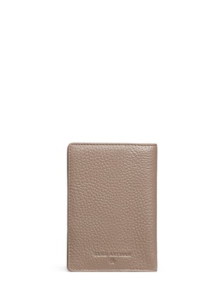 Back View - Click To Enlarge - BYND ARTISAN - Pebble grain leather passport holder
