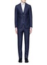 Main View - Click To Enlarge - ISAIA - 'Cortina' contrast check wool suit