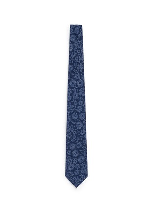 Main View - Click To Enlarge - ISAIA - Floral print wool-silk tie