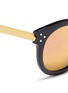 Detail View - Click To Enlarge - SPEKTRE - 'Isabel' acetate round mirror sunglasses