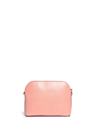 Back View - Click To Enlarge - MICHAEL KORS - 'Cindy' large saffiano leather crossbody bag