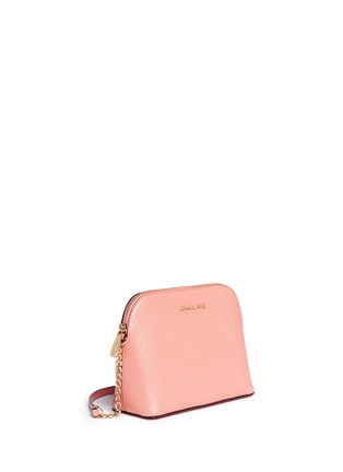 Front View - Click To Enlarge - MICHAEL KORS - 'Cindy' large saffiano leather crossbody bag