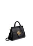 Figure View - Click To Enlarge - GUCCI - 'GG Marmont' medium grainy leather shoulder bag
