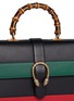 Detail View - Click To Enlarge - GUCCI - 'Dionysus' small bamboo handle floral print leather bag