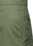 Detail View - Click To Enlarge - VALENTINO GARAVANI - High waist cotton shorts