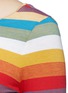 Detail View - Click To Enlarge - CHLOÉ - Rainbow stripe T-shirt