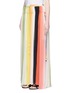 Front View - Click To Enlarge - CHLOÉ - Rainbow silk crépon tassel drawstring skirt