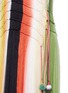 Detail View - Click To Enlarge - CHLOÉ - Rainbow drawstring tassel silk crépon gown
