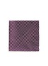 Main View - Click To Enlarge - ARMANI COLLEZIONI - Check jacquard silk pocket square
