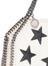 Detail View - Click To Enlarge - STELLA MCCARTNEY - Falabella' tiny star appliqué crossbody chain tote