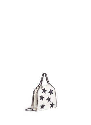 Front View - Click To Enlarge - STELLA MCCARTNEY - Falabella' tiny star appliqué crossbody chain tote