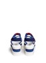 Back View - Click To Enlarge - STELLA MCCARTNEY - Colourblock strap platform sandals