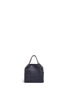 Back View - Click To Enlarge - STELLA MCCARTNEY - 'Falabella' tiny shaggy deer crossbody chain tote
